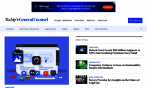 Todaysgeneralcounsel.com thumbnail