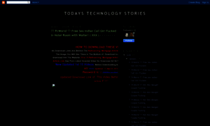 Todaystechstories.blogspot.com thumbnail