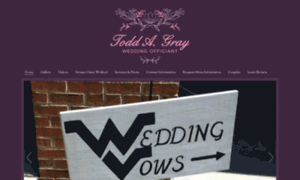 Toddagray-weddingofficiant.com thumbnail