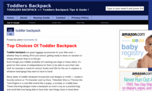 Toddlersbackpack.com thumbnail