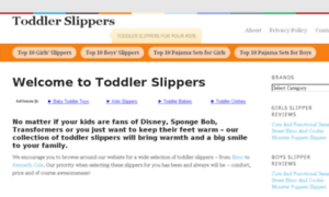 Toddlerslippers.org thumbnail
