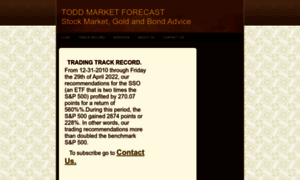 Toddmarketforecast.com thumbnail