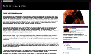 Todoesloqueparece.blogspot.mx thumbnail