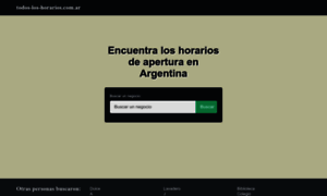 Todos-los-horarios.com.ar thumbnail
