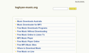 Toghyan-music.org thumbnail