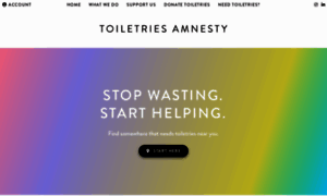 Toiletriesamnesty.org thumbnail