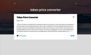 Token-price-converter.blogspot.com thumbnail