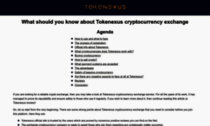 Tokenexus.business thumbnail