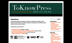 Toknowpress.net thumbnail