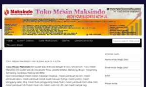 Tokomesin.org thumbnail