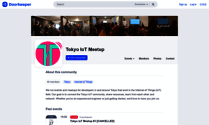 Tokyo-iot-meetup.doorkeeper.jp thumbnail