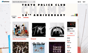 Tokyo-police-club.bandcamp.com thumbnail