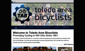 Toledoareabicyclists.org thumbnail