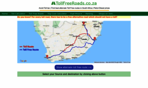 Tollfreeroads.co.za thumbnail