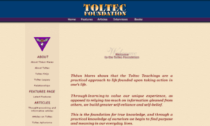 Toltec-foundation.org thumbnail