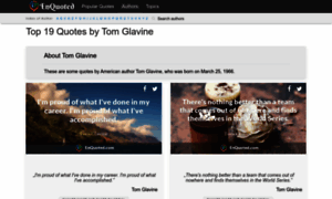 Tom-glavine-quotes.enquoted.com thumbnail