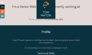 Tom-maton.co.uk thumbnail