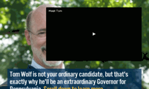 Tom.wolfforpa.com thumbnail