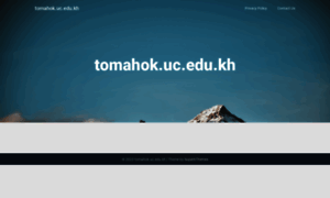 Tomahok.uc.edu.kh thumbnail