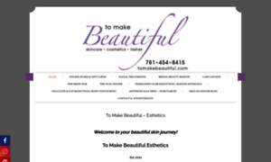 Tomakebeautiful.com thumbnail