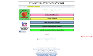 Tomatobabycompany.com thumbnail
