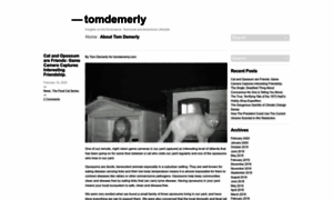 Tomdemerly.com thumbnail