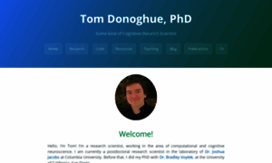 Tomdonoghue.github.io thumbnail