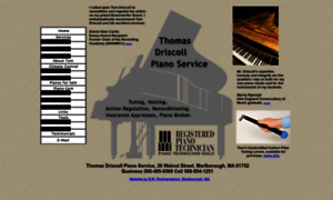 Tomdriscollpianoservice.com thumbnail