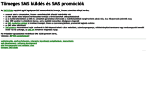 Tomeges-sms.hu thumbnail