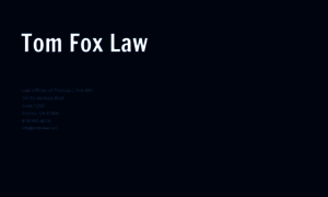 Tomfoxlaw.com thumbnail