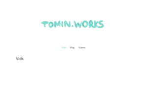 Tomin.works thumbnail