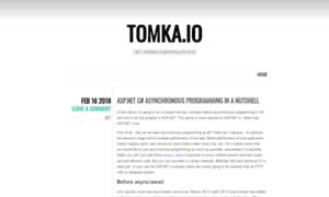 Tomka.io thumbnail