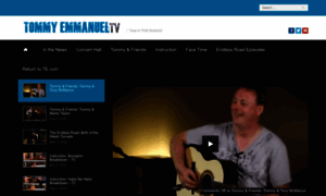 Tommyemmanuel.tv thumbnail