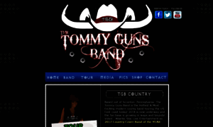 Tommygunsband.com thumbnail