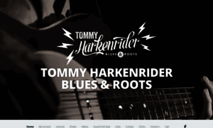 Tommyharkenriderguitar.com thumbnail