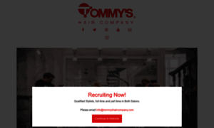 Tommyshaircompany.com thumbnail