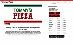 Tommyspizza.ordersnapp.com thumbnail