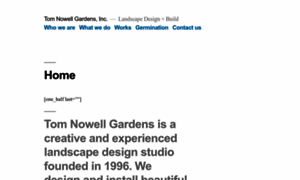 Tomnowellgardens.com thumbnail