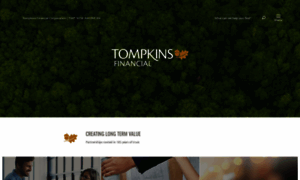 Tompkinsfinancial.com thumbnail
