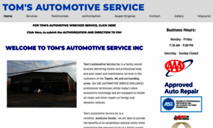 Toms-automotive.com thumbnail