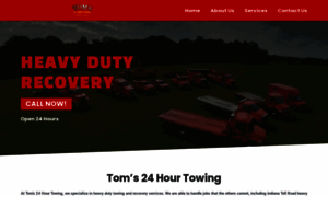 Toms24hourtowing.com thumbnail