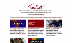 Tomscott.com thumbnail