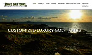 Tomsgolftours.com thumbnail