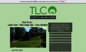 Tomslawncare.ca thumbnail