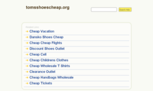 Tomsshoescheap.org thumbnail