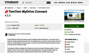 Tomtom-mydrive-connect.findmysoft.com thumbnail