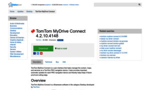 Tomtom-mydrive-connect.updatestar.com thumbnail
