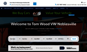 Tomwoodvolkswagennoblesville.com thumbnail