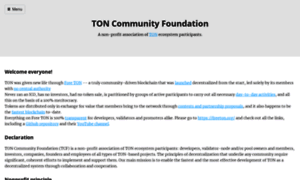 Ton-foundation.org thumbnail