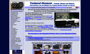 Tonbandmuseum.info thumbnail